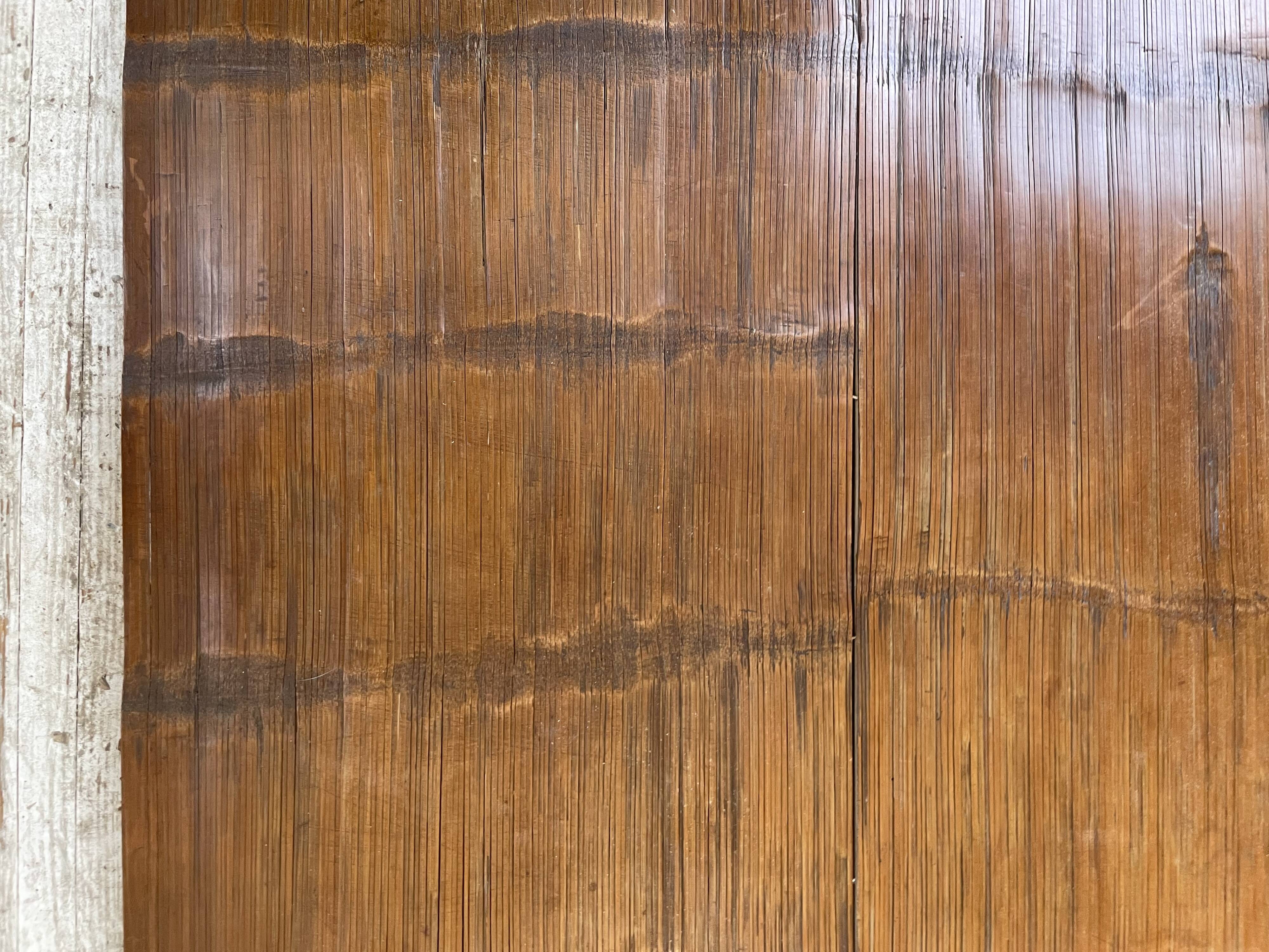 Tapis en bois tribu Akha Birmanie