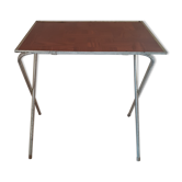 Vintage side service folding table