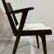 Bridge armchair in new French terry fabric