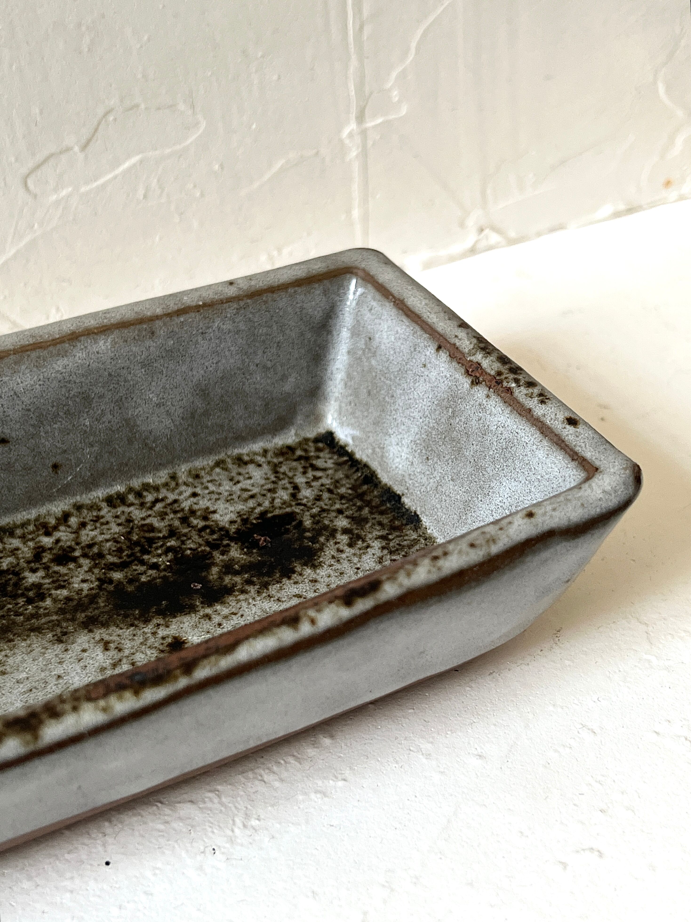 Ramekin - empty pocket in Loire stoneware signed, Chantal Thierry Robert 1970