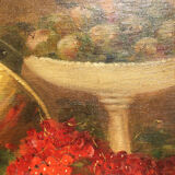 Still Life with Fruits. Oil on canvas by Jean-Baptiste GARDEL.