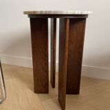 Marble side table