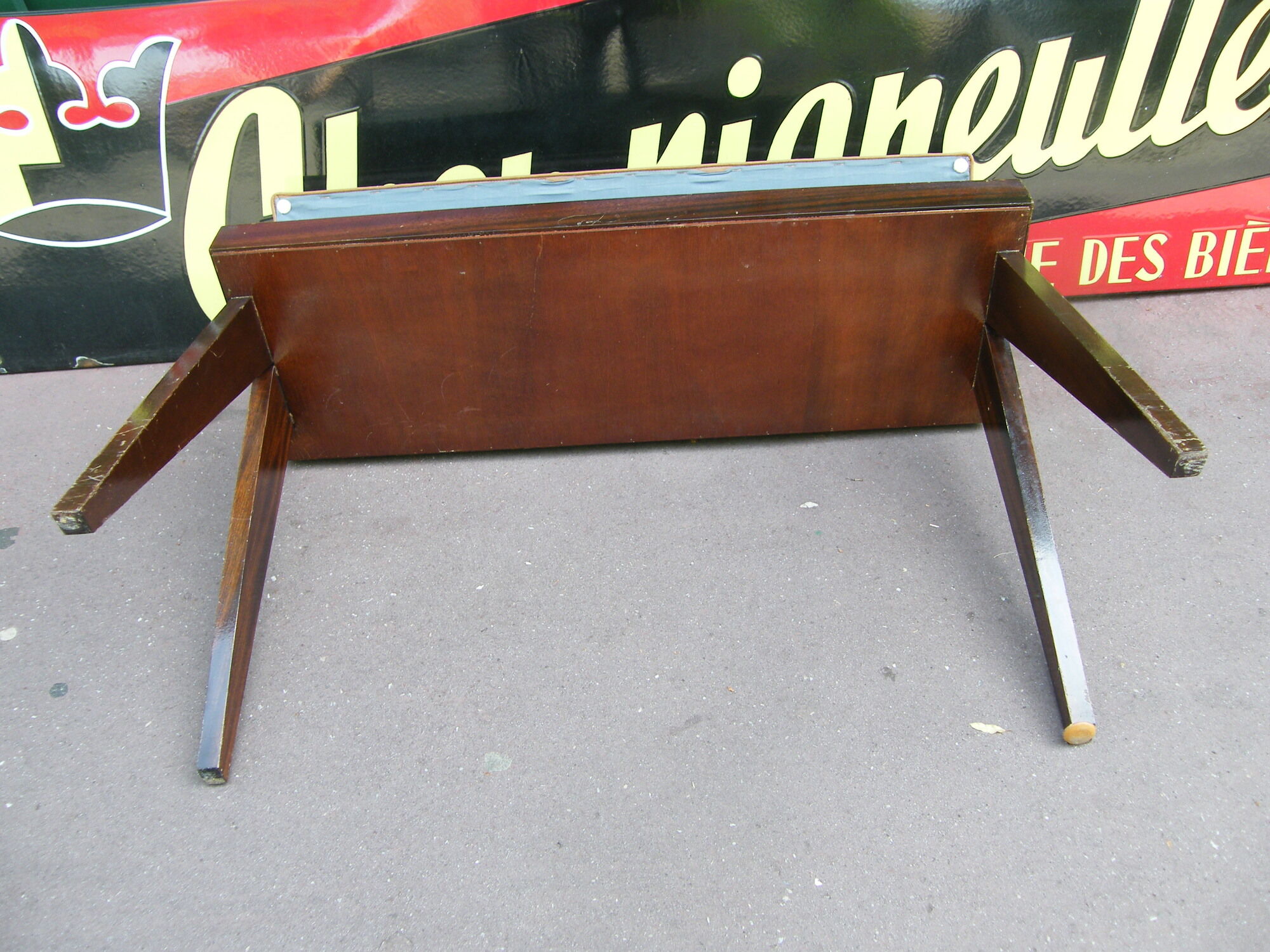 Banc de piano pour 4 mains pieds compas
