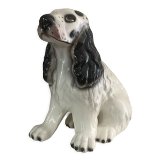 Chien en céramique