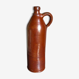 High bottle Art-popular heavy earth enamelled late nineteenth