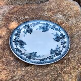Plate Terre de Fer Paris blue