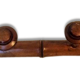 Bamboo coat rack