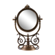 Victorian brass table mirror, 1880s, England