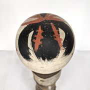 Kokeshi with Nô face theater Japan 1950-60