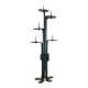 Large brutalist bronze candleholder by Manfred Bergmeister, Germany, 1970s