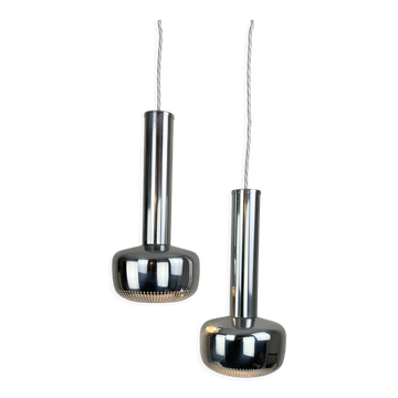 Set of pendant lamps "Guldpendel" design Vilhelm Lauritzen Louis Poulsen, Denmark