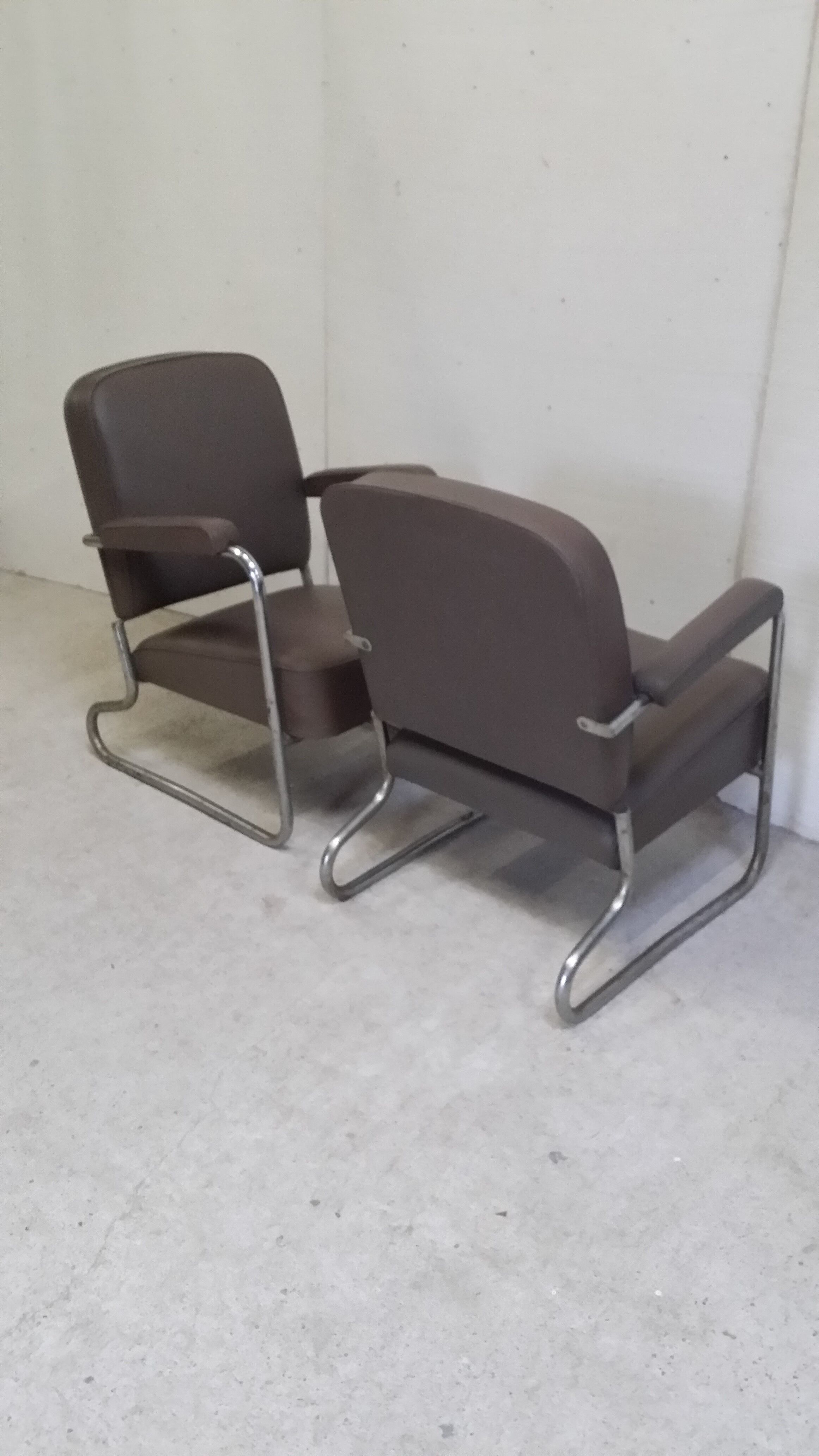 Pair of armchairs