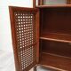 Vintage bamboo and rattan buffet library