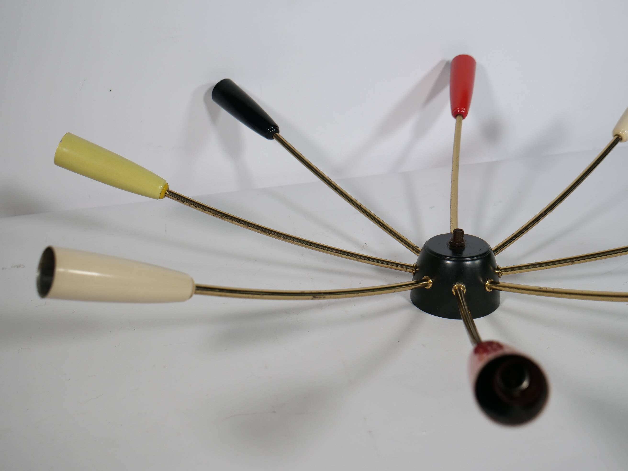 1960s Design Sputnik Lamp Spider Light