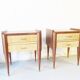 Pair of Art Deco 40s bedside tables