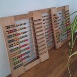 Boulier d’écolier en bois