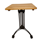 Table bistrot bois massif