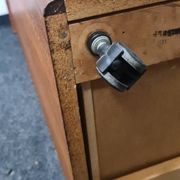 Vintage Swedish teak chest of drawers