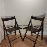 Pair of folding chairs