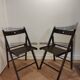 Pair of folding chairs