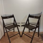 Pair of folding chairs
