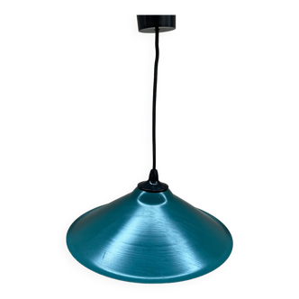 Turquoise metal pendant light