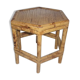 Table basse en bambou