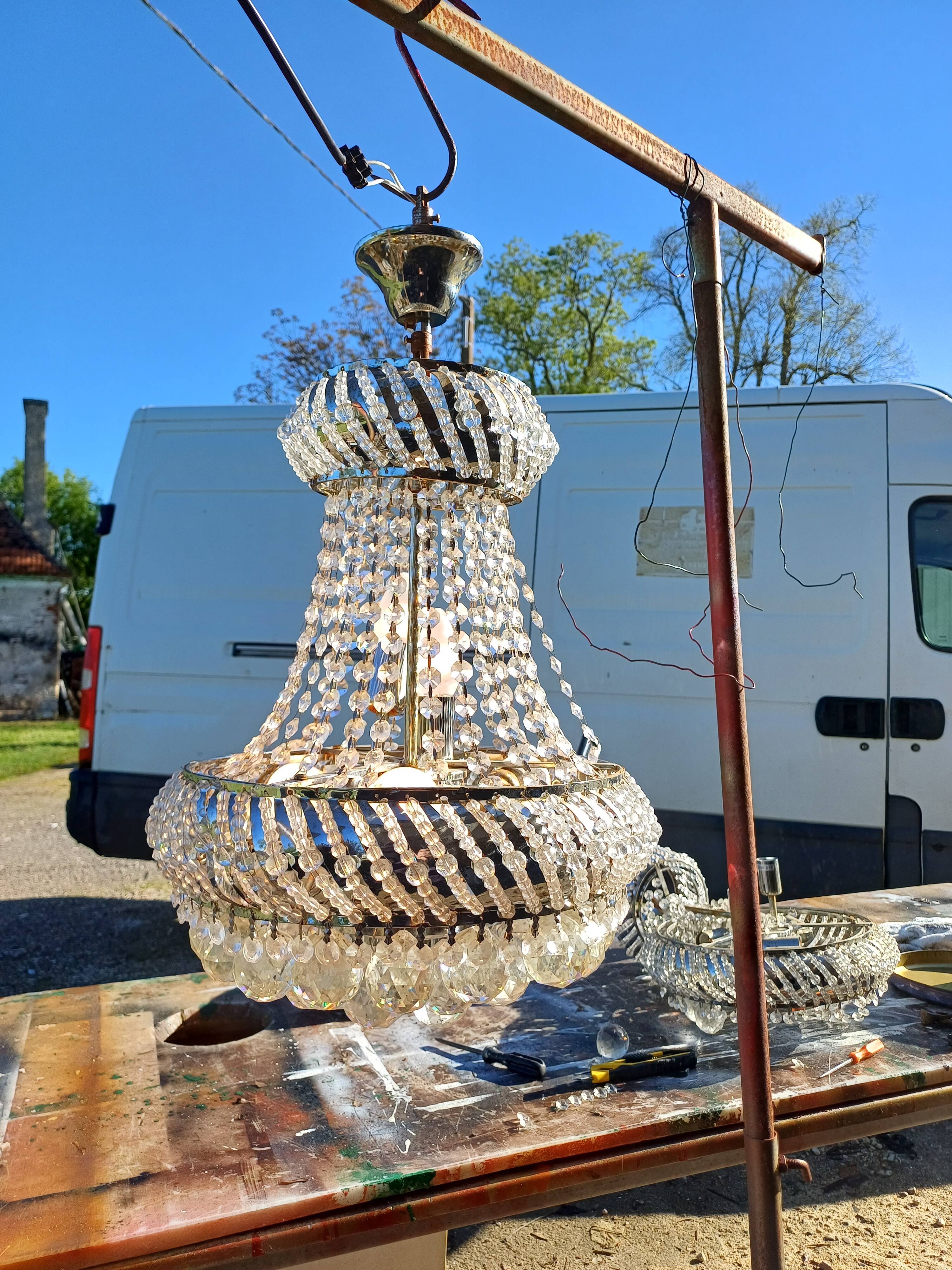 Vintage Chandelier from the 70s