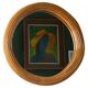 Round Rattan Wall Mirror