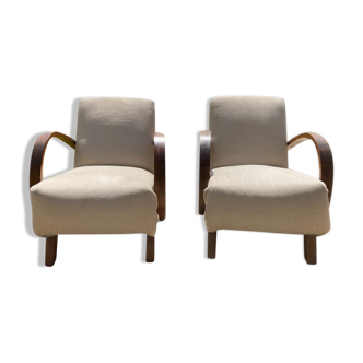 Pair of vintage armchairs