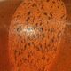 Vintage vase Fat Lava black & orange by Steuler, Germany 1960s