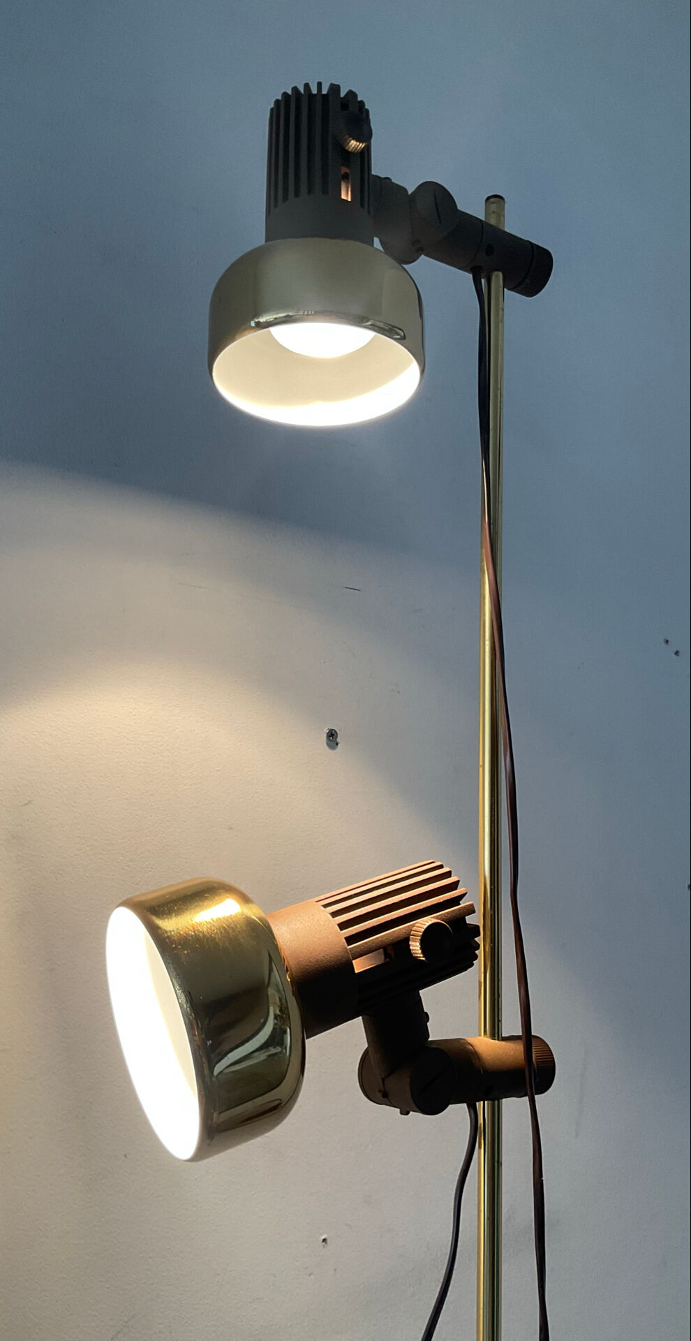 Hustadt Leuchten floor lamp from the 1970s.