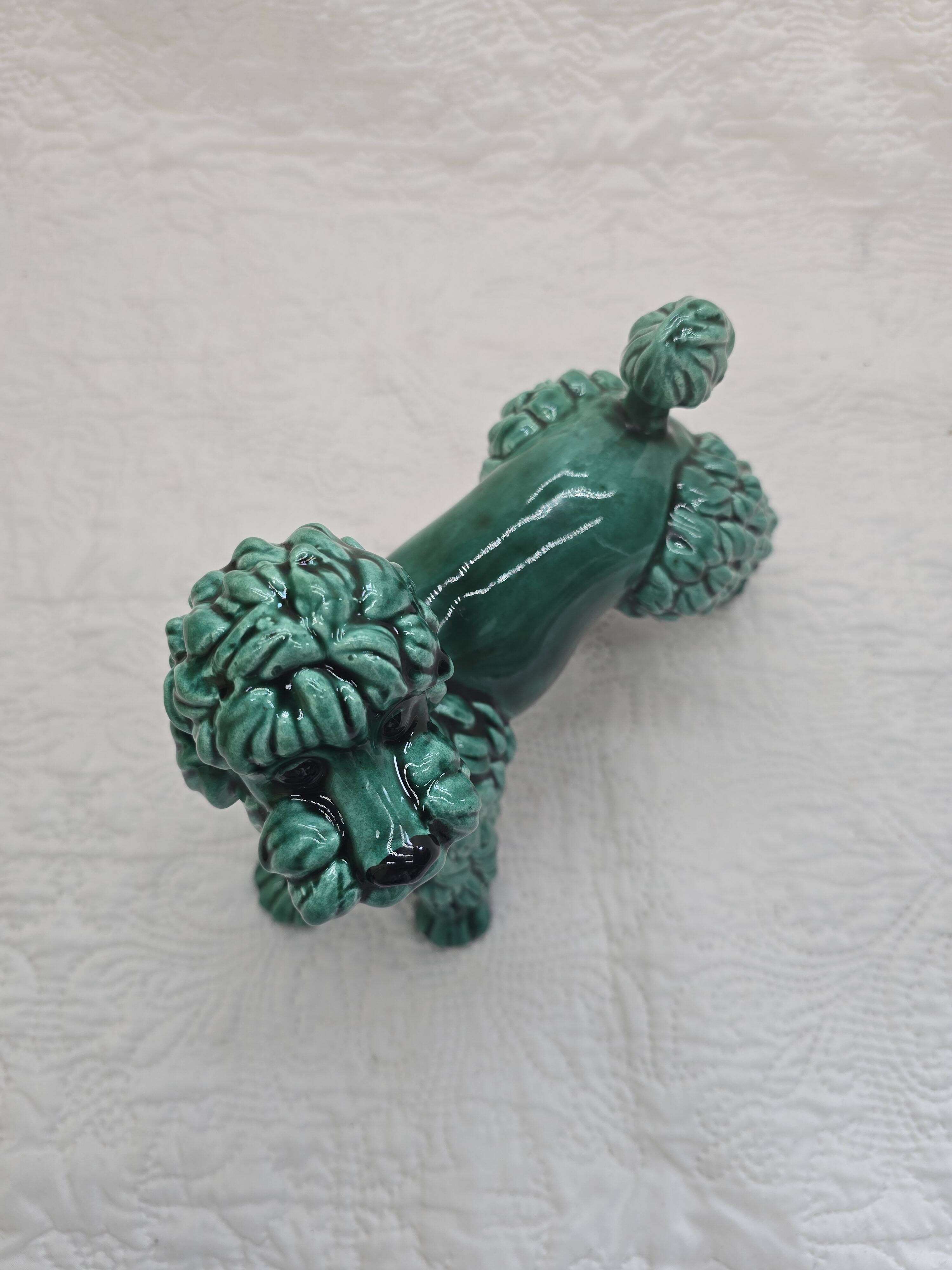 Ceramic poodle Vallauris