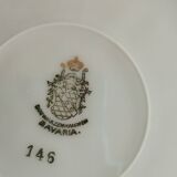 6 Schwarzenhammer porcelain soup plates
