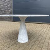 Angelo Mangiarotti M1 eettafel Skipper Carrara marmer 130cm