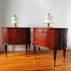 Paire de tables de chevets Italiennes 1956