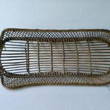 Trash, wicker basket