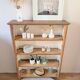 Étagère en bois rétro chic