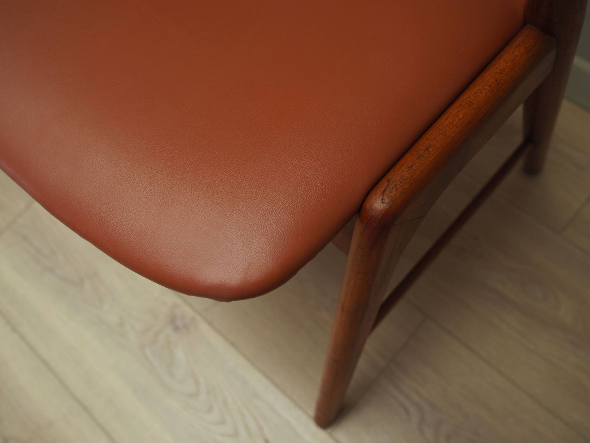 Set of four teak chairs, Danish design, 1970s, manufacture: Korup Stolefabrik
