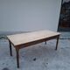 Old shop/work table with 2 drawers, Louis Philippe legs.
