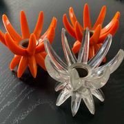 Trio bougeoirs Friedel des années 60