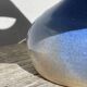 Vintage blue ceramic lamp