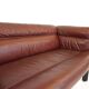 Poltrona Frau Interlude leather bench 2 seater by Marco Zanuso