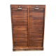 Furniture binder with oak notary curtains