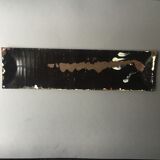 Antique soviet enamelled plaque "1st street west"