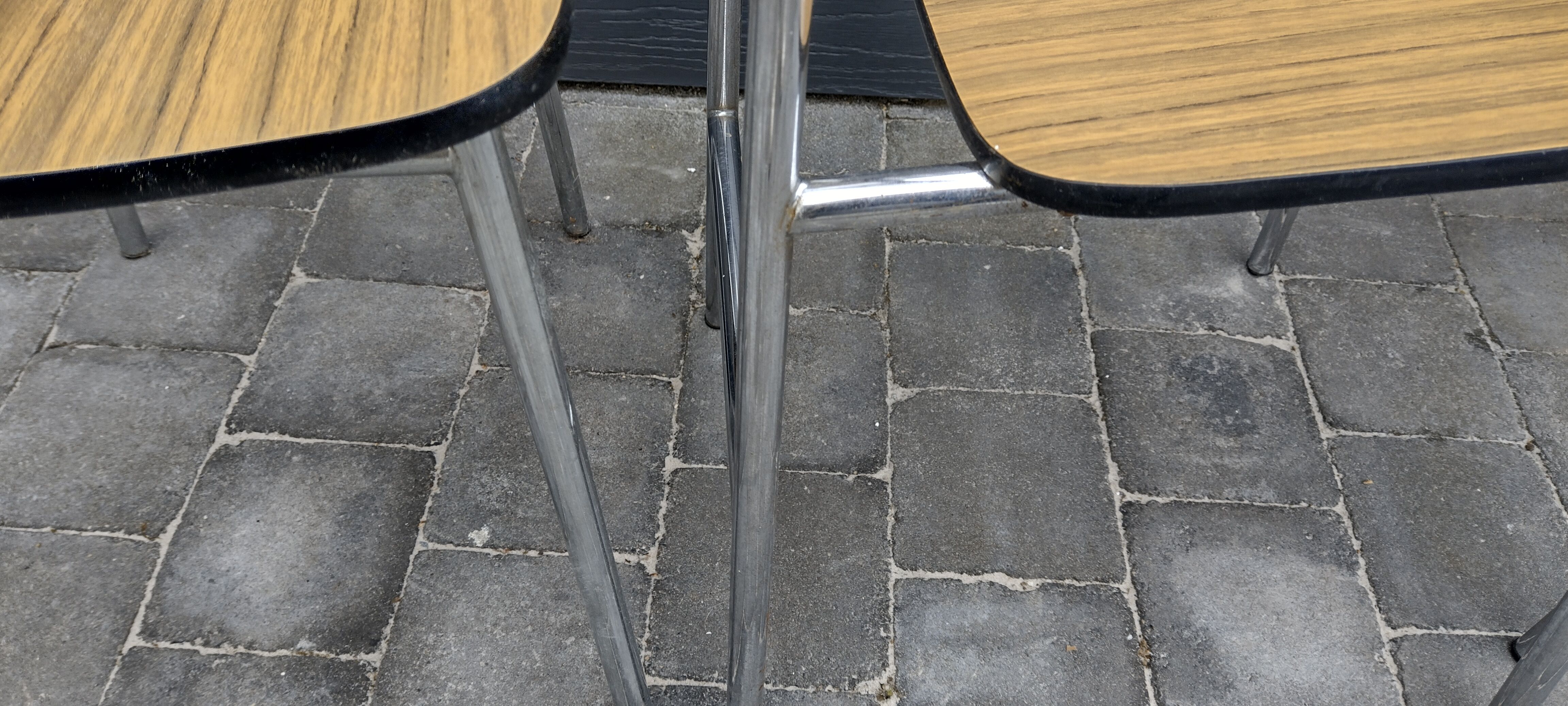 Vintage formica chairs