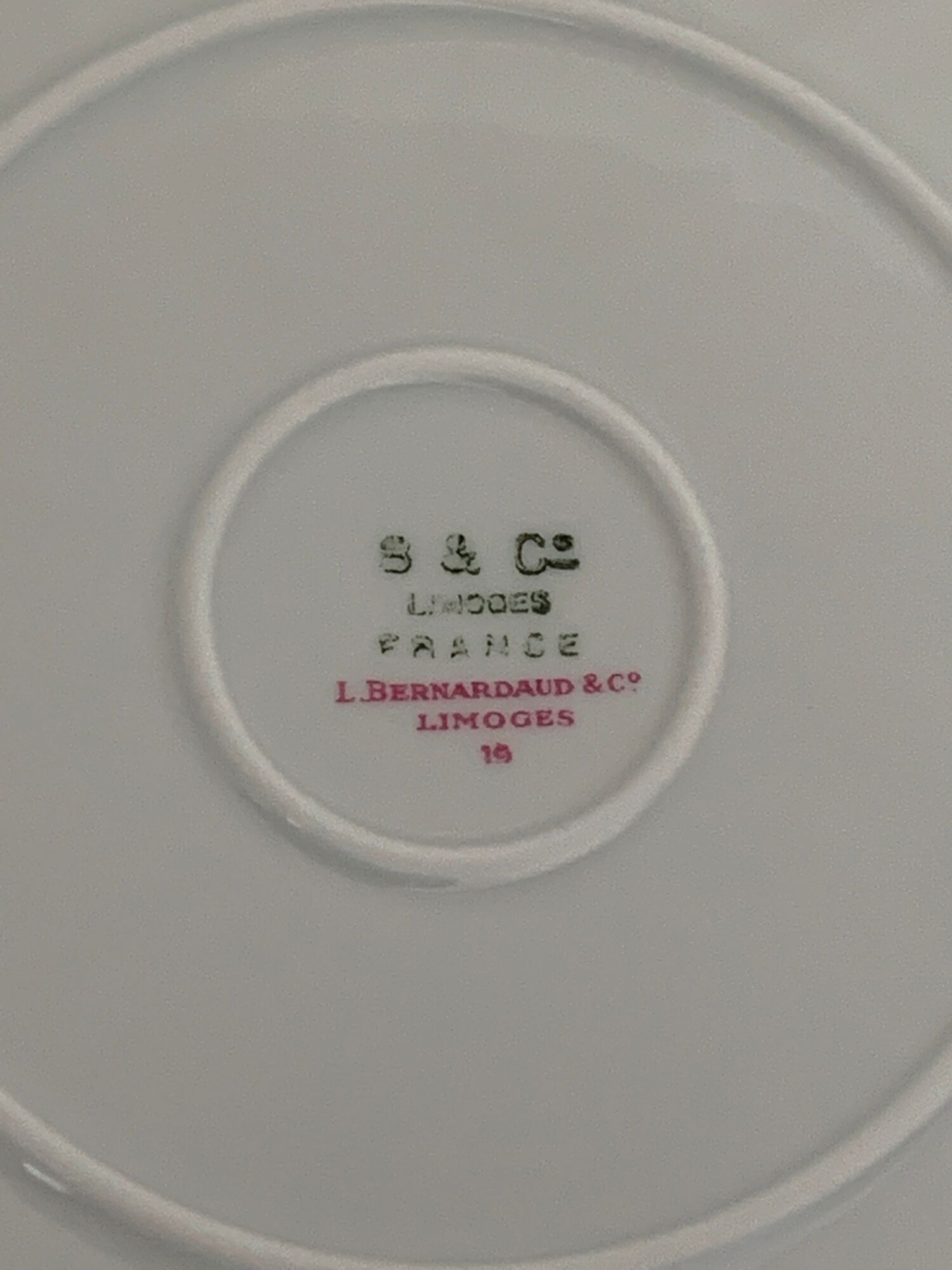 8 Bernardaud and Co. dessert plates signed Elbé, Limoges porcelain, decorated with birds