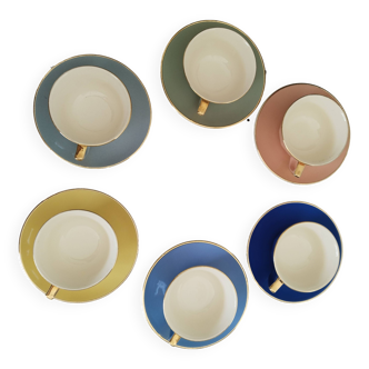 Old Villeroy and Boch coffee service, vintage French
