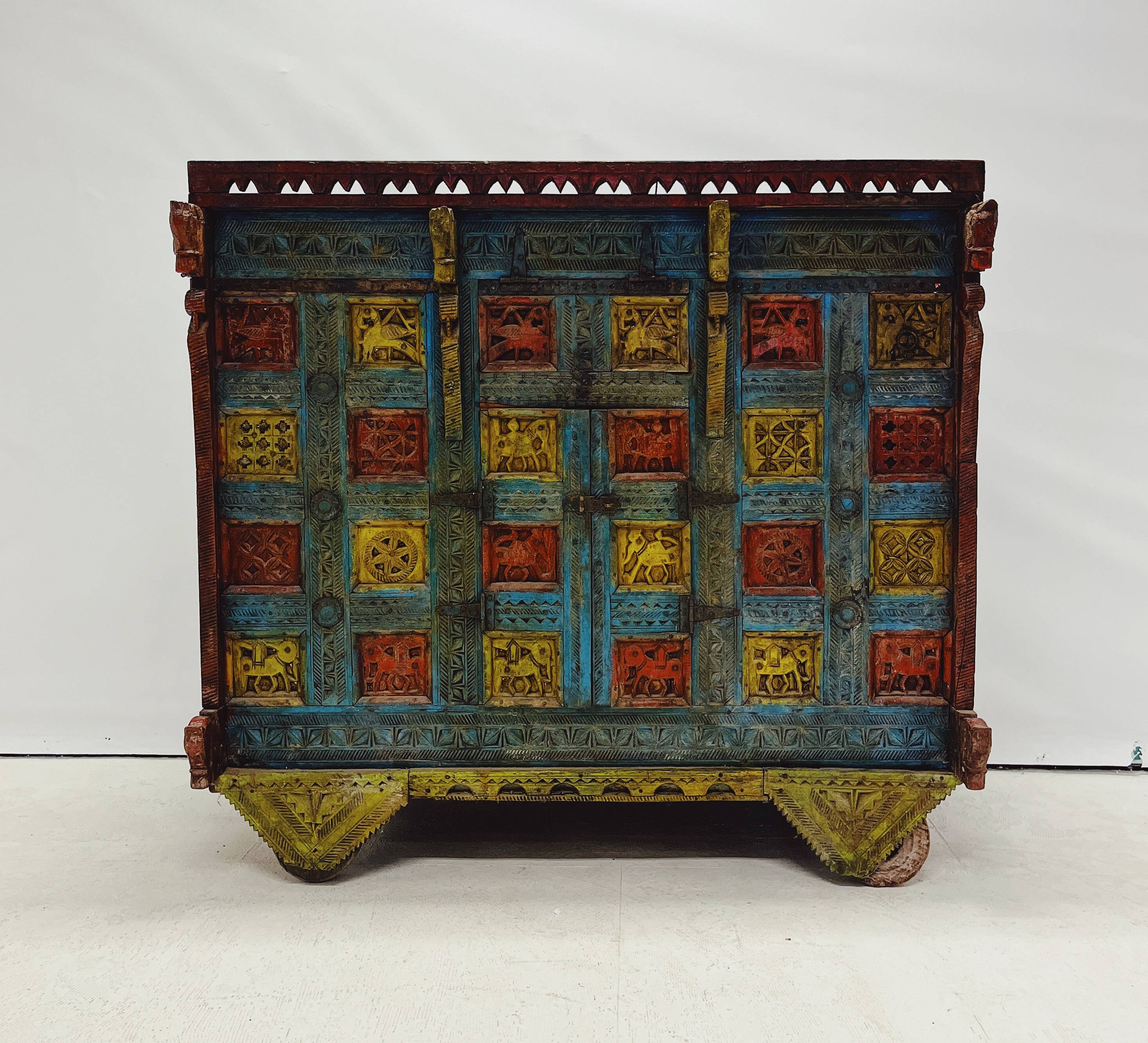 Antique Bridal Chest from India