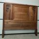 1930s headboard in solid oak